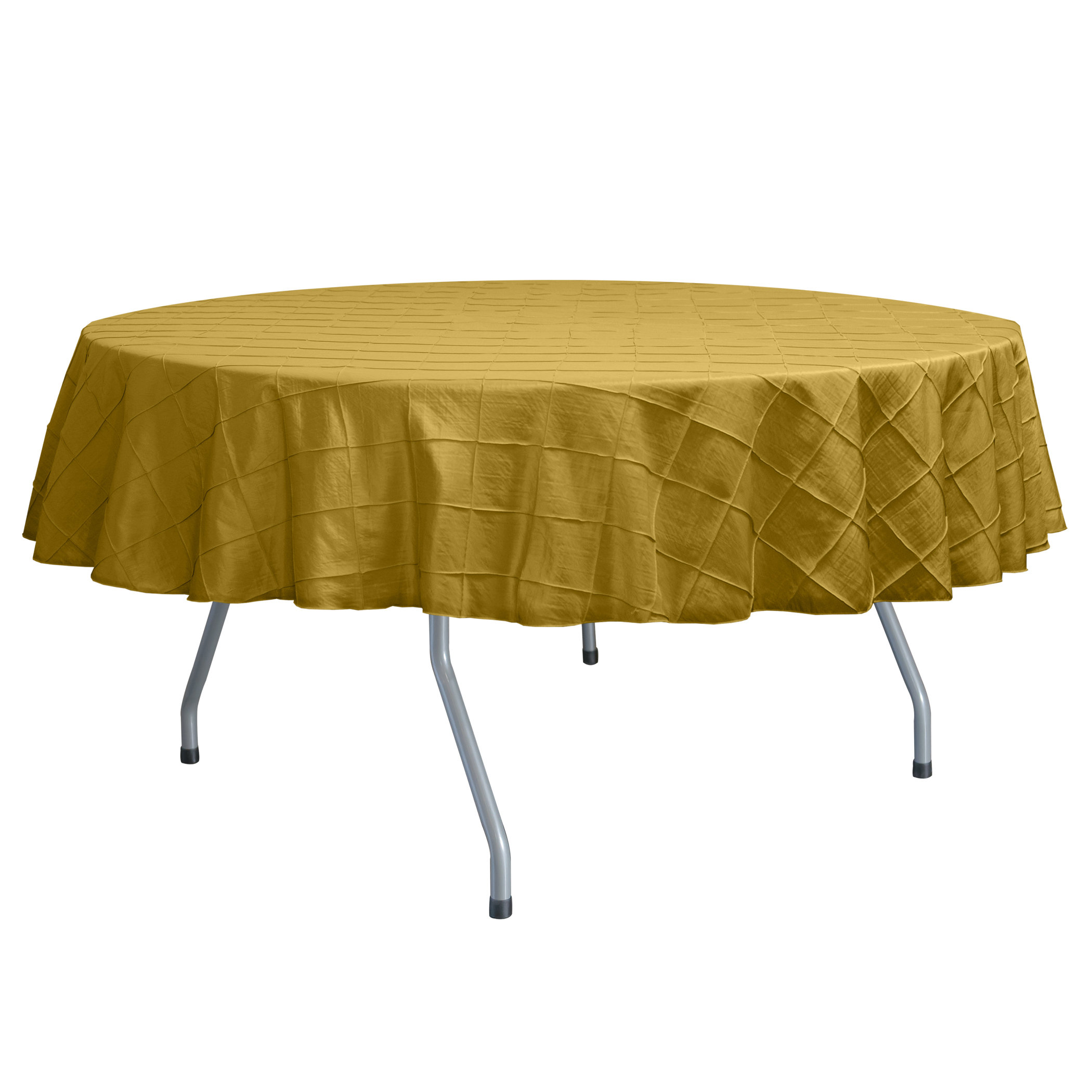 Ultimate Textile Bombay Pintuck Round Tablecloth Wayfair