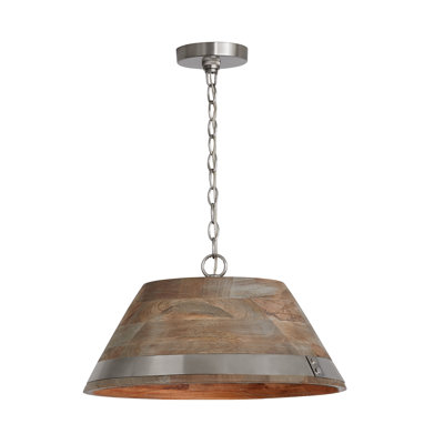 Gracie Oaks Emel 1 - Light Single Cone Pendant | Wayfair.ca
