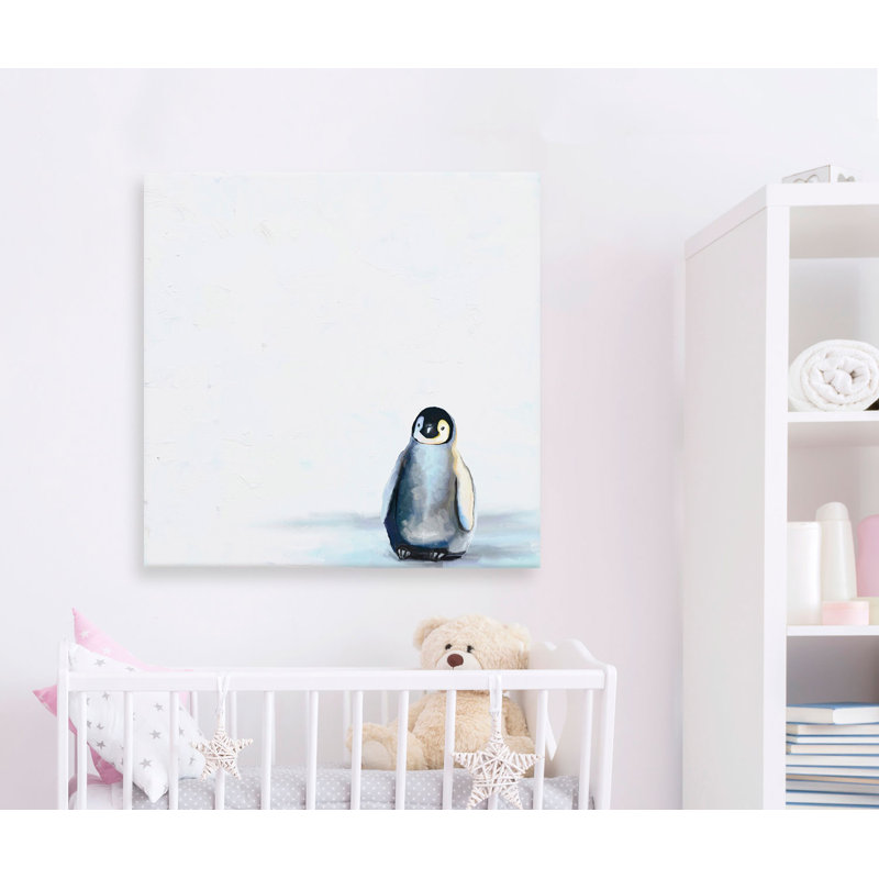 Harriet Bee Jereme Baby Penguin Canvas Art Wayfair Harriet Bee Jereme Baby Penguin Canvas
