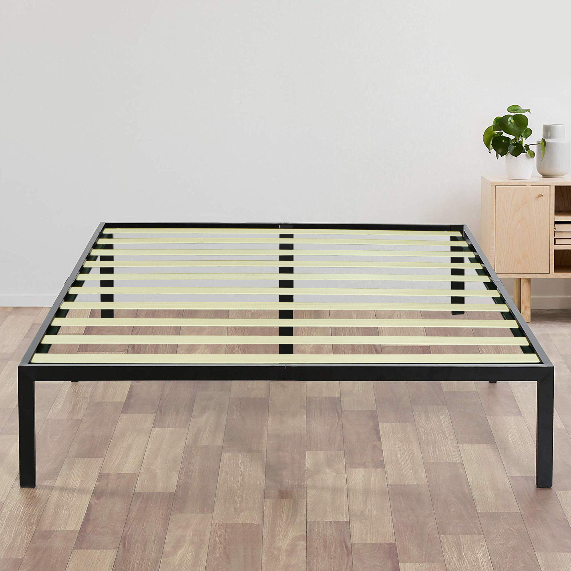 Alwyn Home Jeanette 14" Standard Profile Heavy Duty Platform Bed | Wayfair