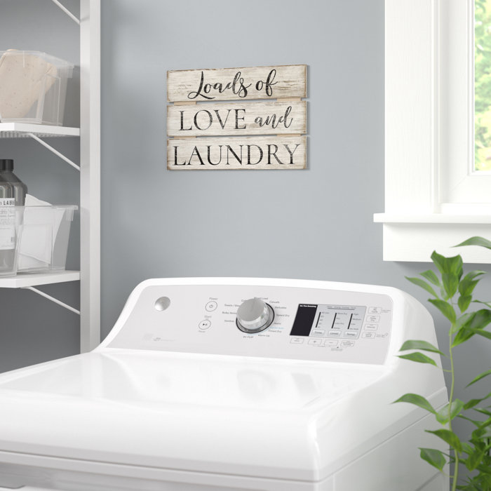 Love And Laundry Wood Sign Wall Decor Love And Laundry Wood Sign Wall Decor