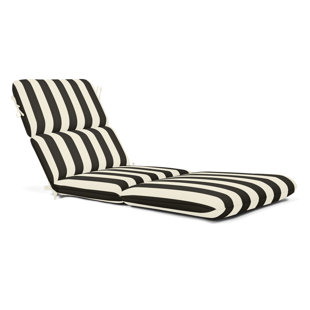 Made in USA Sunbrella Steamer Chair Replacement Cushion Pad Brannon Whisper 