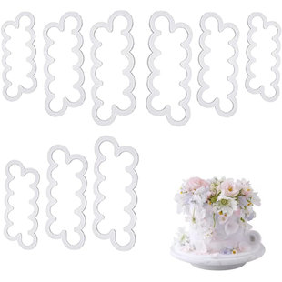 9pcs Baby-Shower Biscuit Cookie Cutter Fondant Cake Decorating Mold Cupcake 