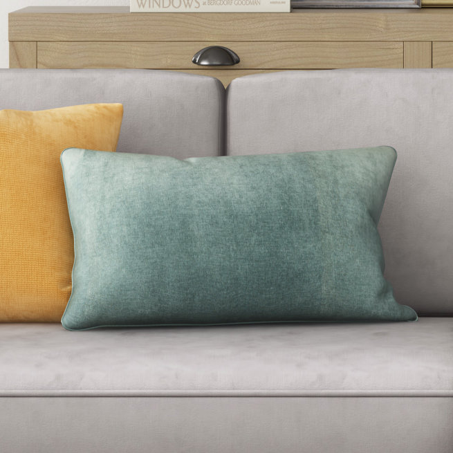 Edwards Velvet Lumbar Pillow Reviews Joss Main