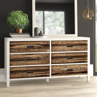 Go to store & view more images Bendigo 6 Drawer Double Dresser by Mercury Row