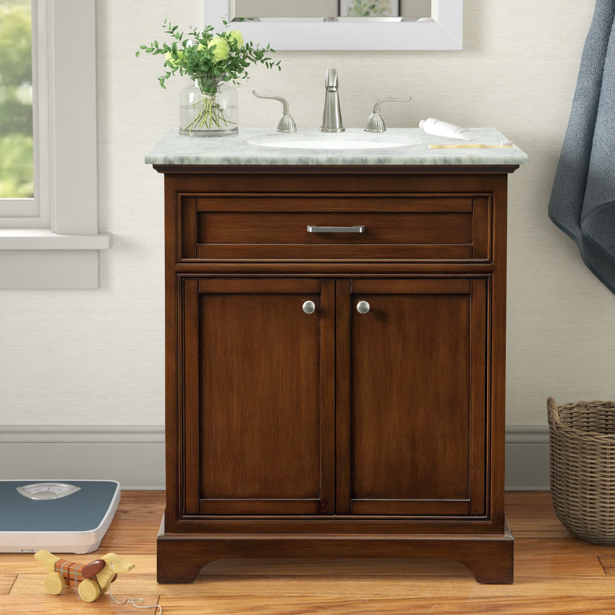 Andover Mills™ Rossi 30'' Single Bathroom Vanity Set & Reviews | Wayfair