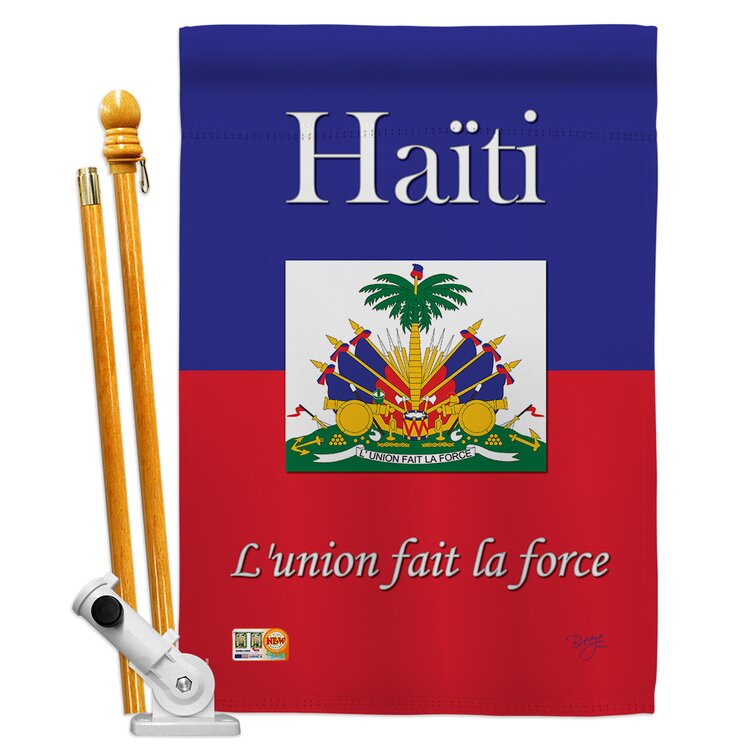 Hand Flag,Table Flag.Free P&P Haiti Flag Choice of Polyester 5x3' 3x2' 