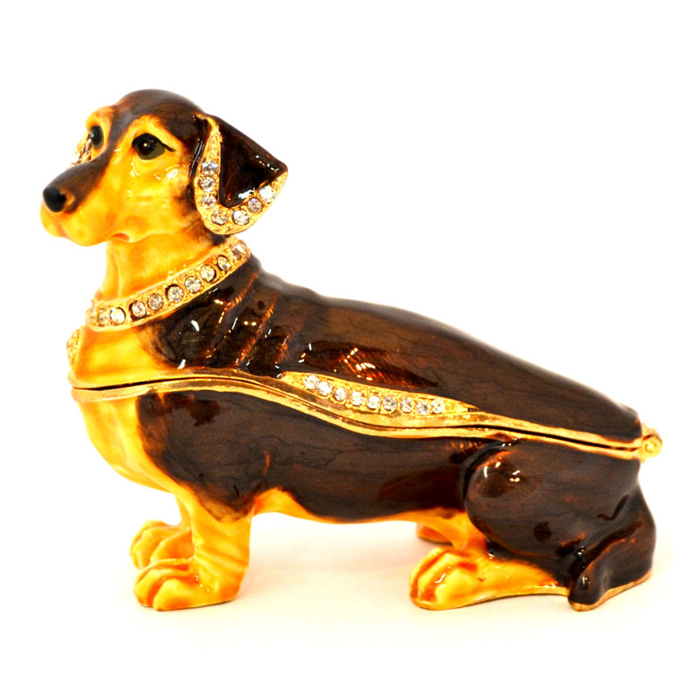 dachshund trinket box