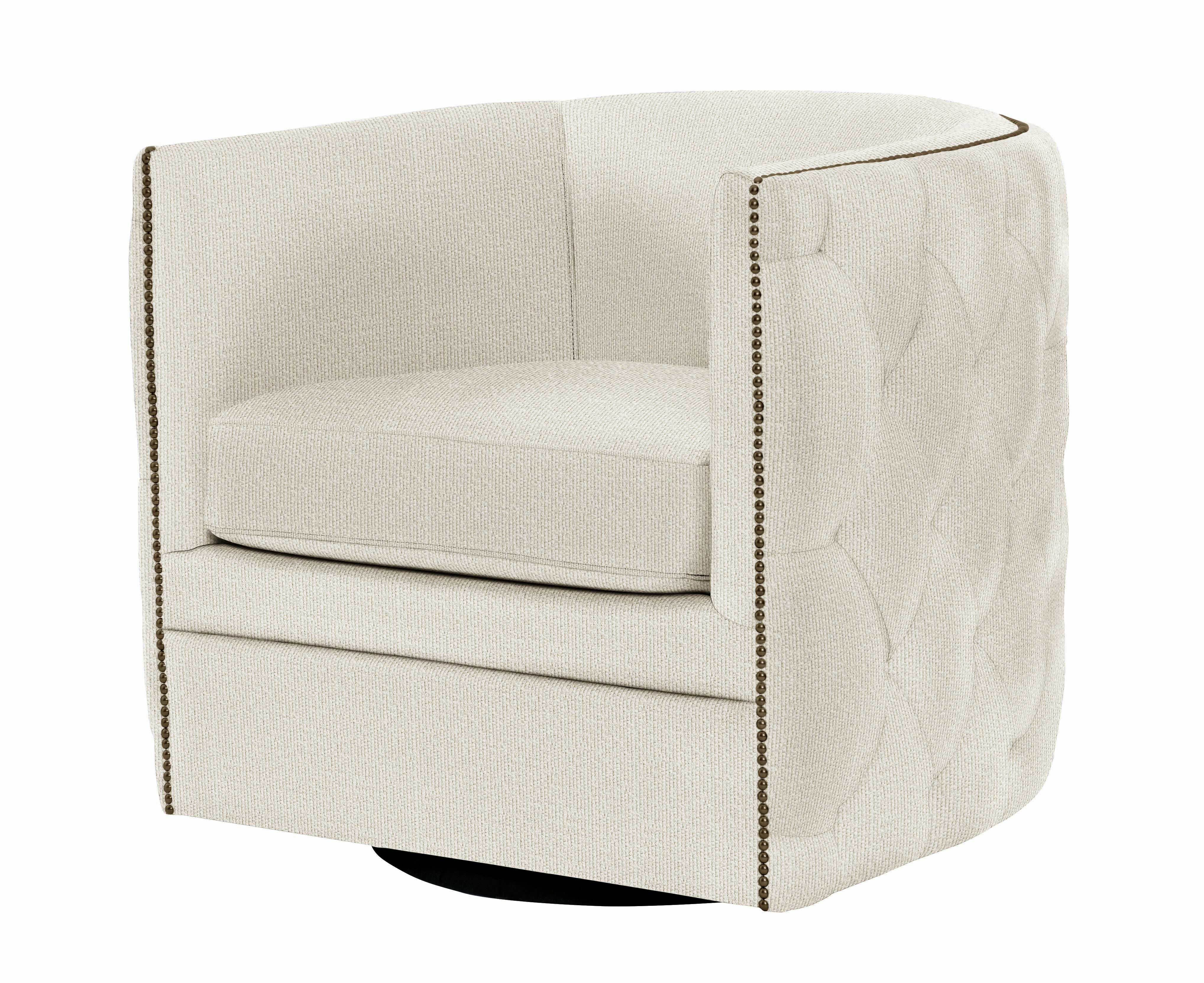 thomasville paris swivel sofa