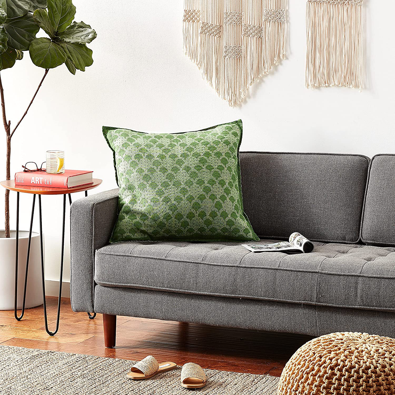 Arcadia Home Square Cotton Pillow Cover & Insert Wayfair