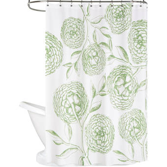 House Of Hampton Malta Sassy Spots Single Shower Curtain Wayfair