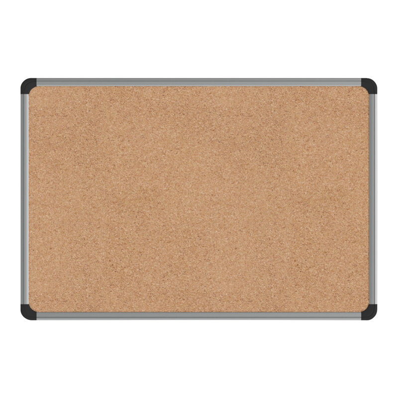 Universal Products Universal Cork Wall Mounted Bulletin Board Small 2 4 Reviews Wayfair