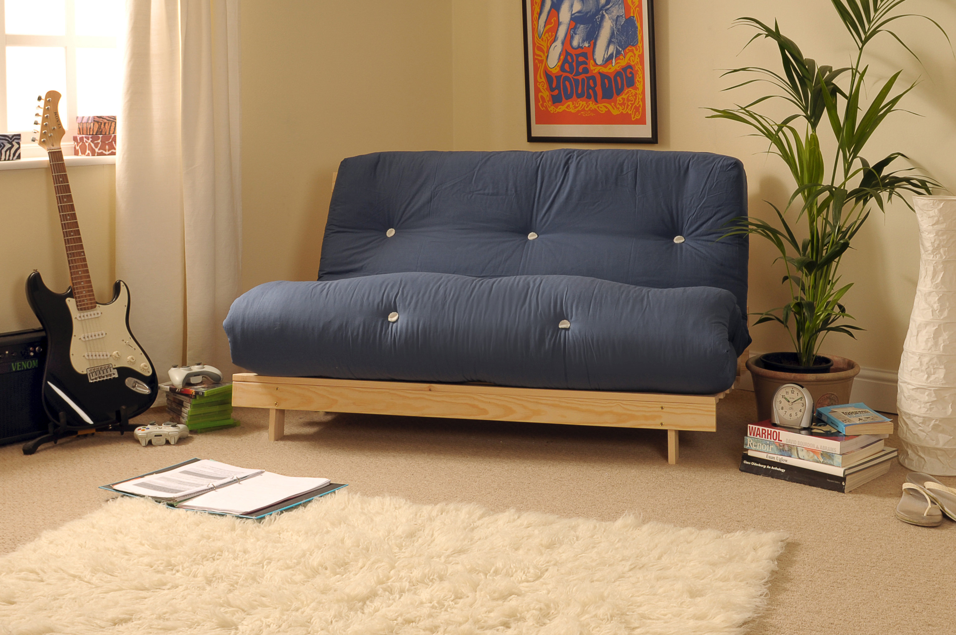 Danforth 2 Seater Futon Sofa