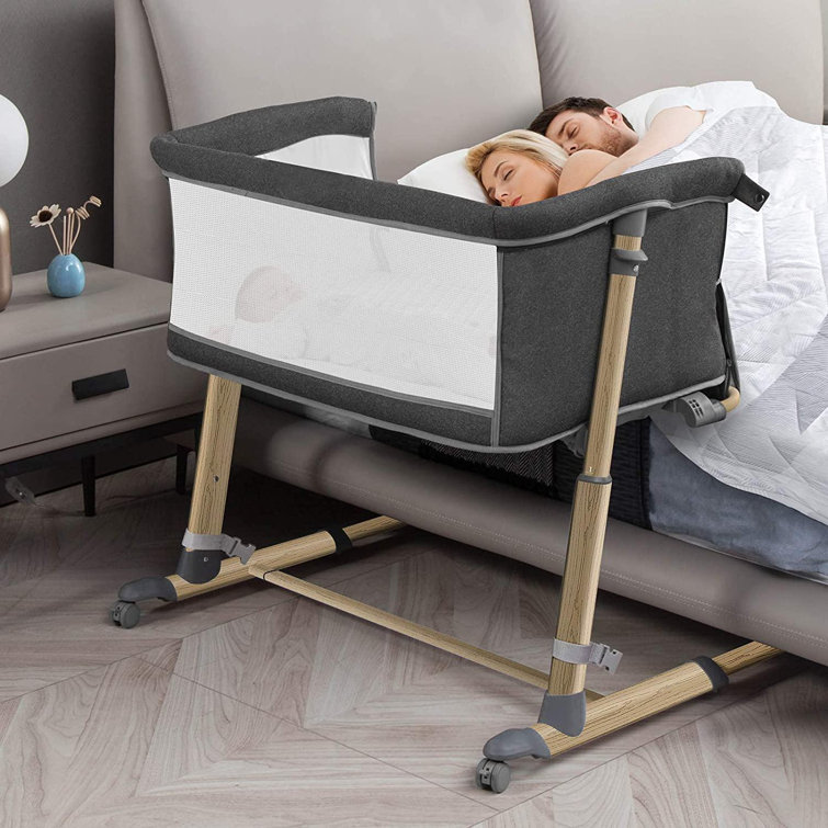 bedside rocking bassinet