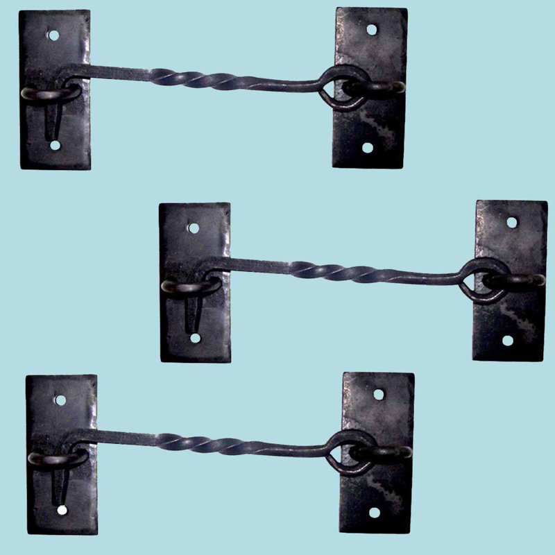 The Renovators Supply Inc Cabin Cast Iron Rustproof Eye Shed Gate Door Latch Wayfair