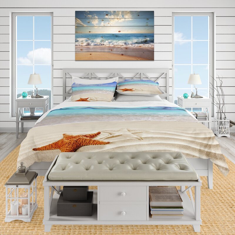 East Urban Home Beach Duvet Cover Set & Reviews | Wayfair