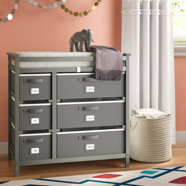 tall changing table dresser