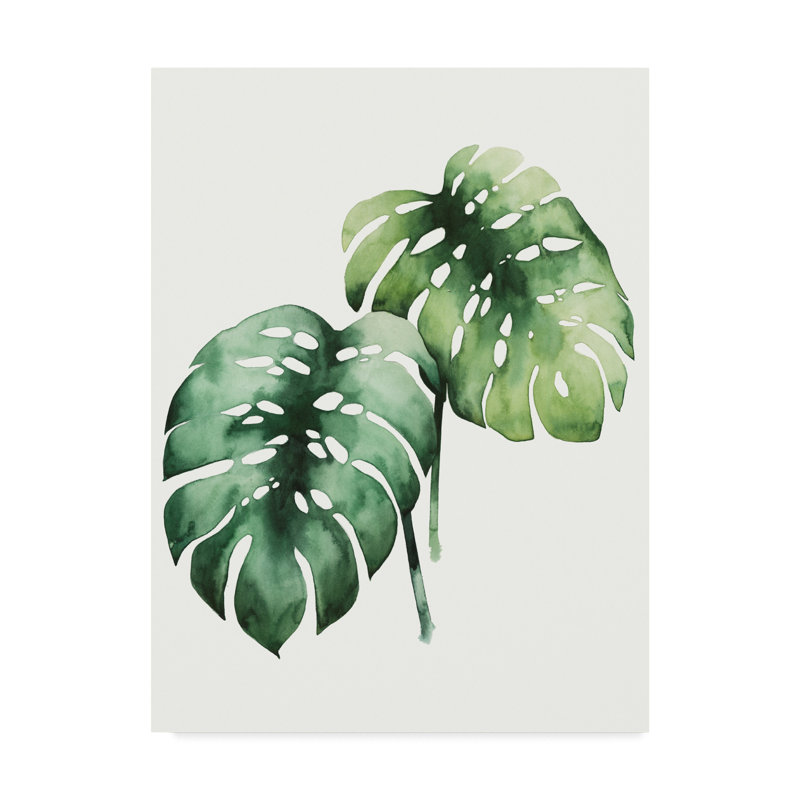 East Urban Home Tropical Plant I Acrylic Painting Print On
