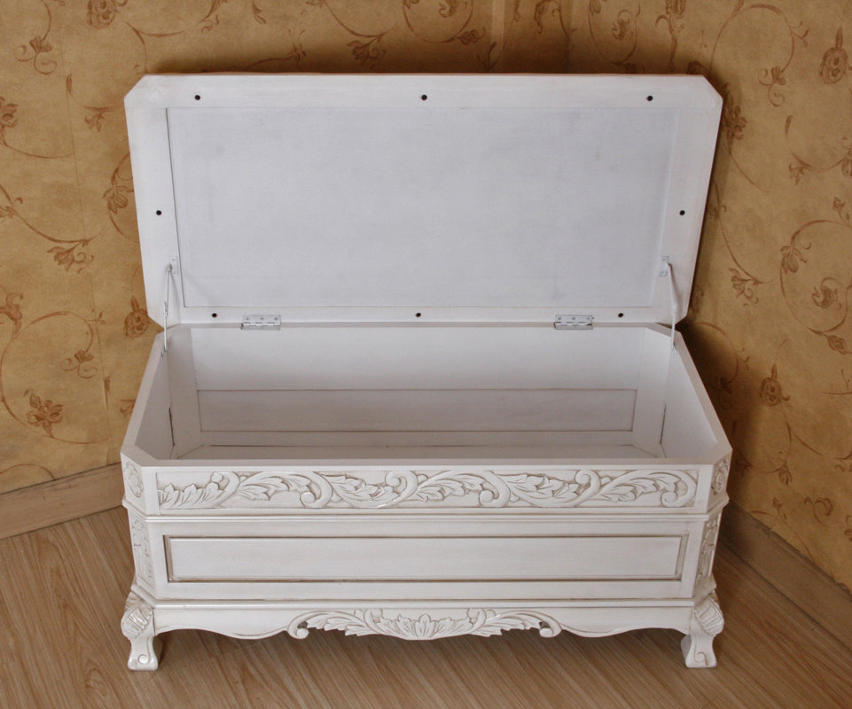 International Caravan Windsor Antique White Wood Indoor Bench ... International Caravan Windsor Antique White Wood Indoor Bench ...