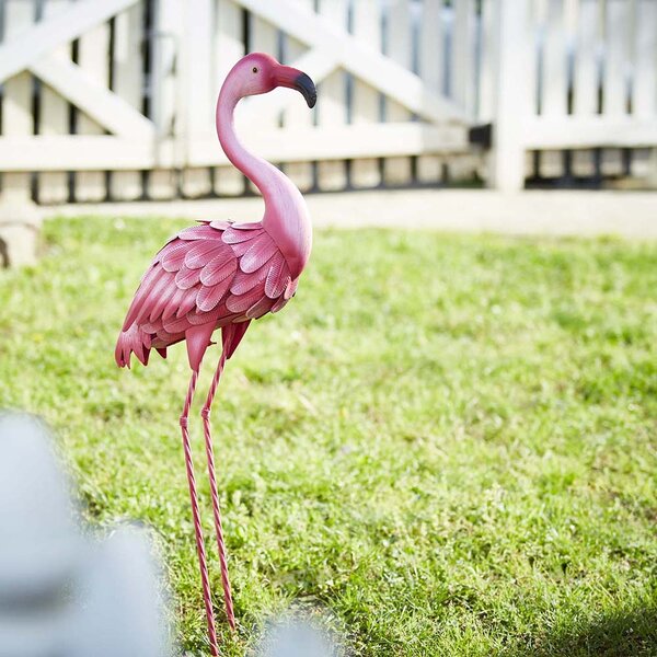 Pink Flamingo Lawn Ornament Wayfair