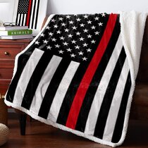 Wrench American Flag Cute Throw Blanket Flannel Blanket Ultra-Soft Micro Blanket for Bed Couch Sofa 60x50Inch 