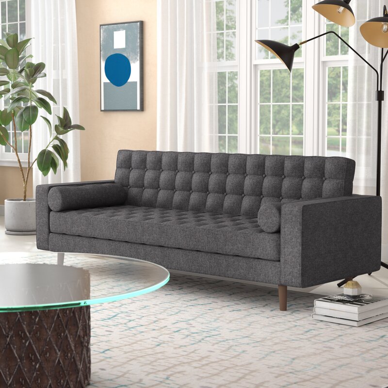 Modern Rustic Interiors Collins Square Arm Sofa & Reviews | Wayfair.ca