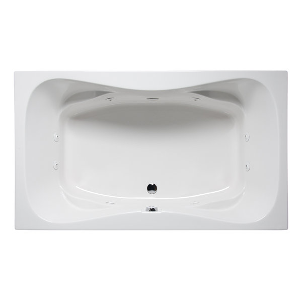 Americh Rampart Ii 60 X 42 Drop In Whirlpool Bathtub Wayfair