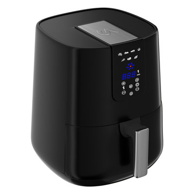 uber appliance air fryer deluxe 5 qt digital - pfoa/ptfe free ceramic non stick