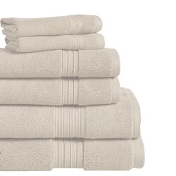 Highland Dunes 6 Piece 100% Cotton Towel Set & Reviews | Wayfair