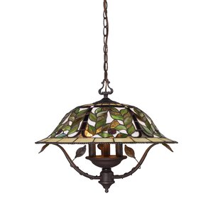 Eleonore 3-Light Shaded Chandelier