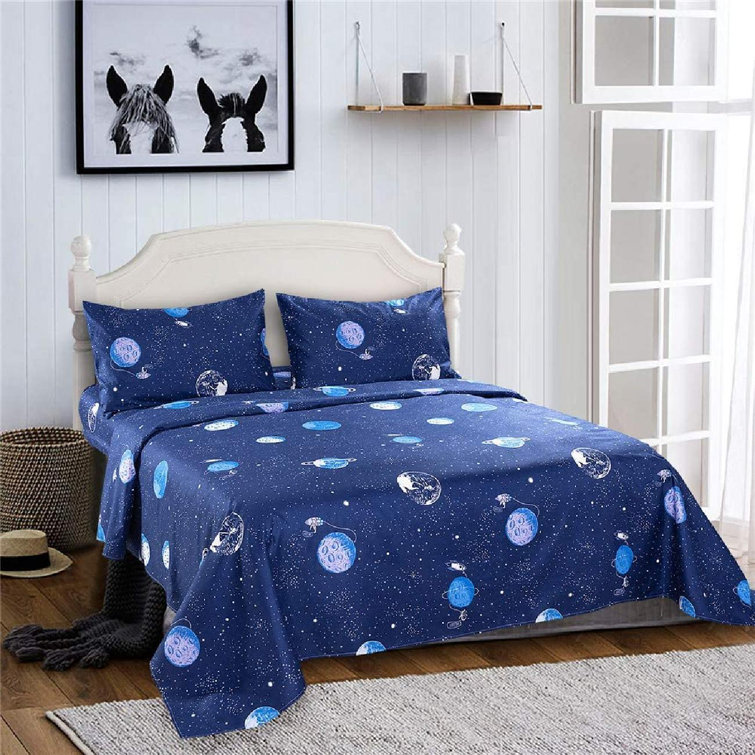 outer space bed sheets
