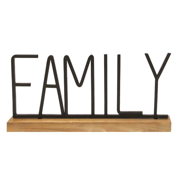 Table Top Letter Blocks Wayfair