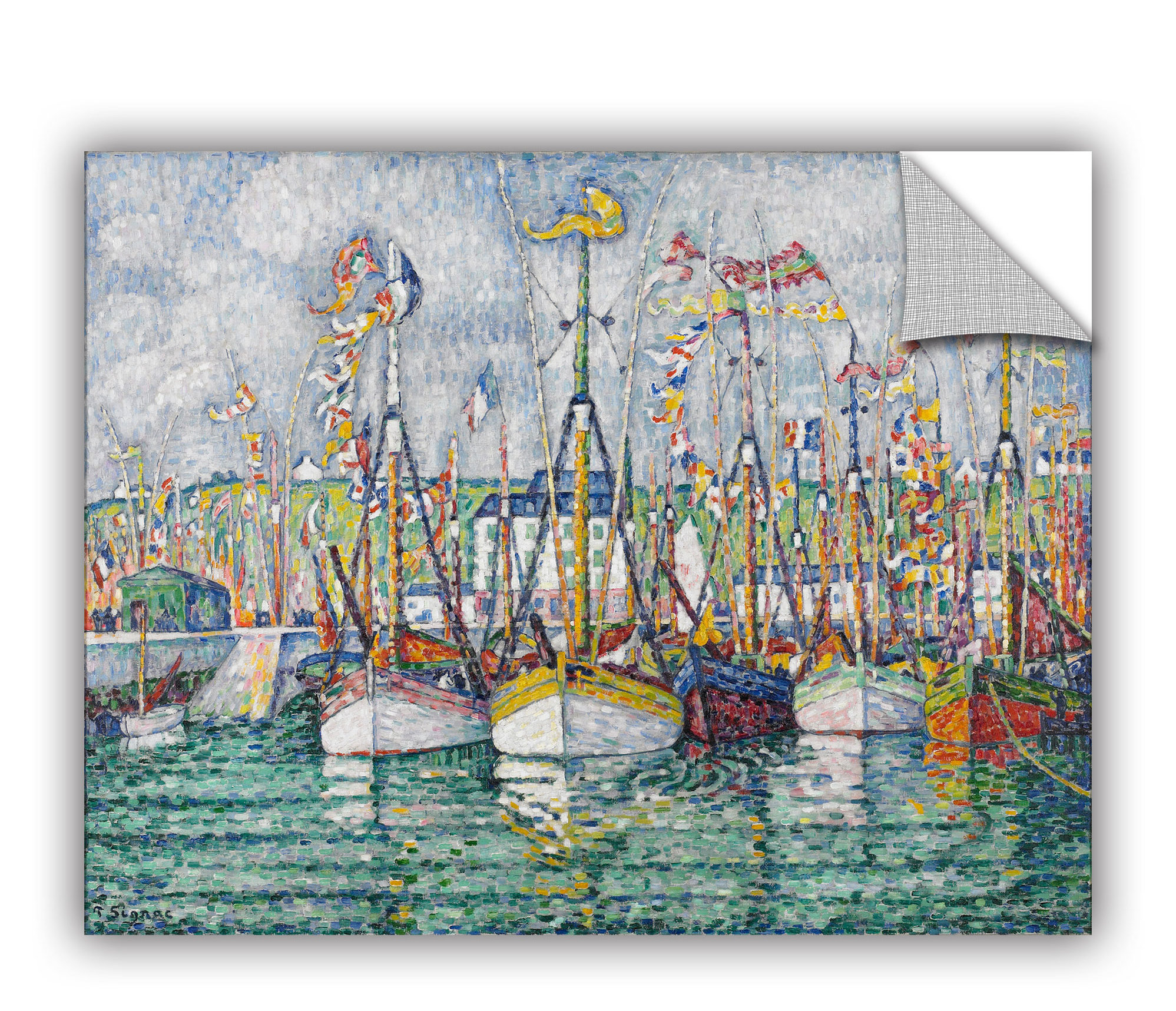 Artwall Paul Signac Wall Decal Wayfair