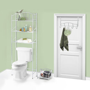 Go to store & view more images Winston Porter Highline 3 Piece Over the Toilet Storage Set