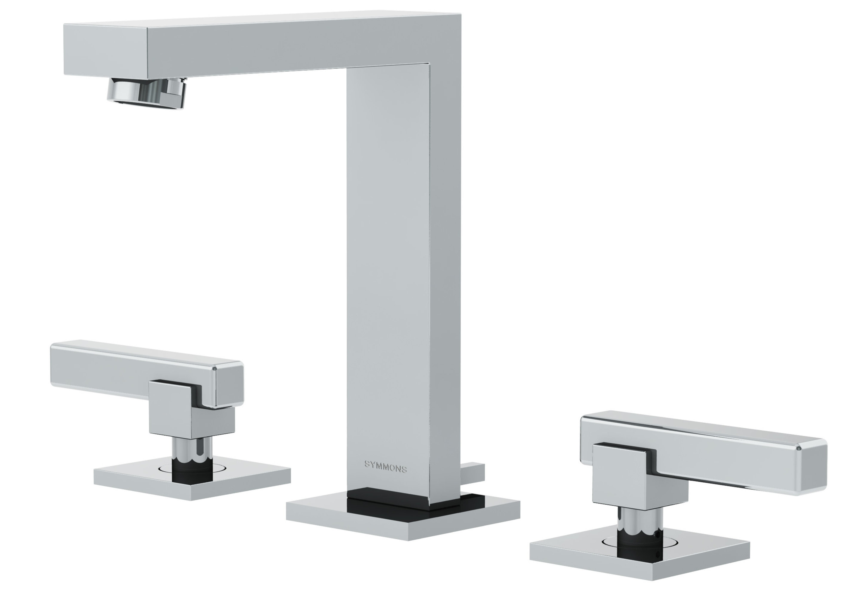 Symmons Duro Widespread Standard Bathroom Faucet Double Blade