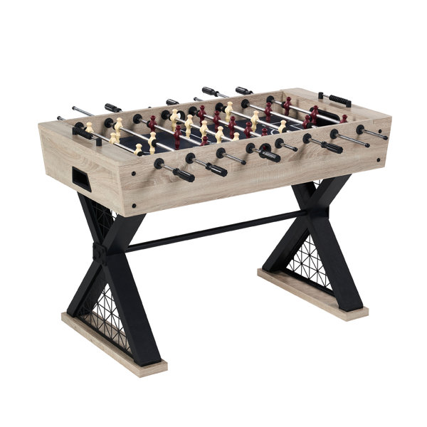 6 Cork Foosballs Natural-Wood Colored Table Soccer Foos Balls 