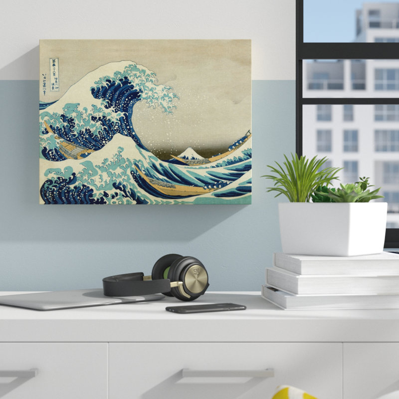 Vault W Artwork The Great Wave Of Kanagawa By Katsushika Hokusai