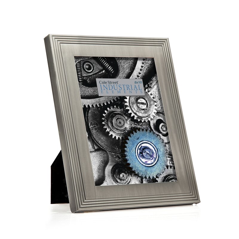 pewter picture frame