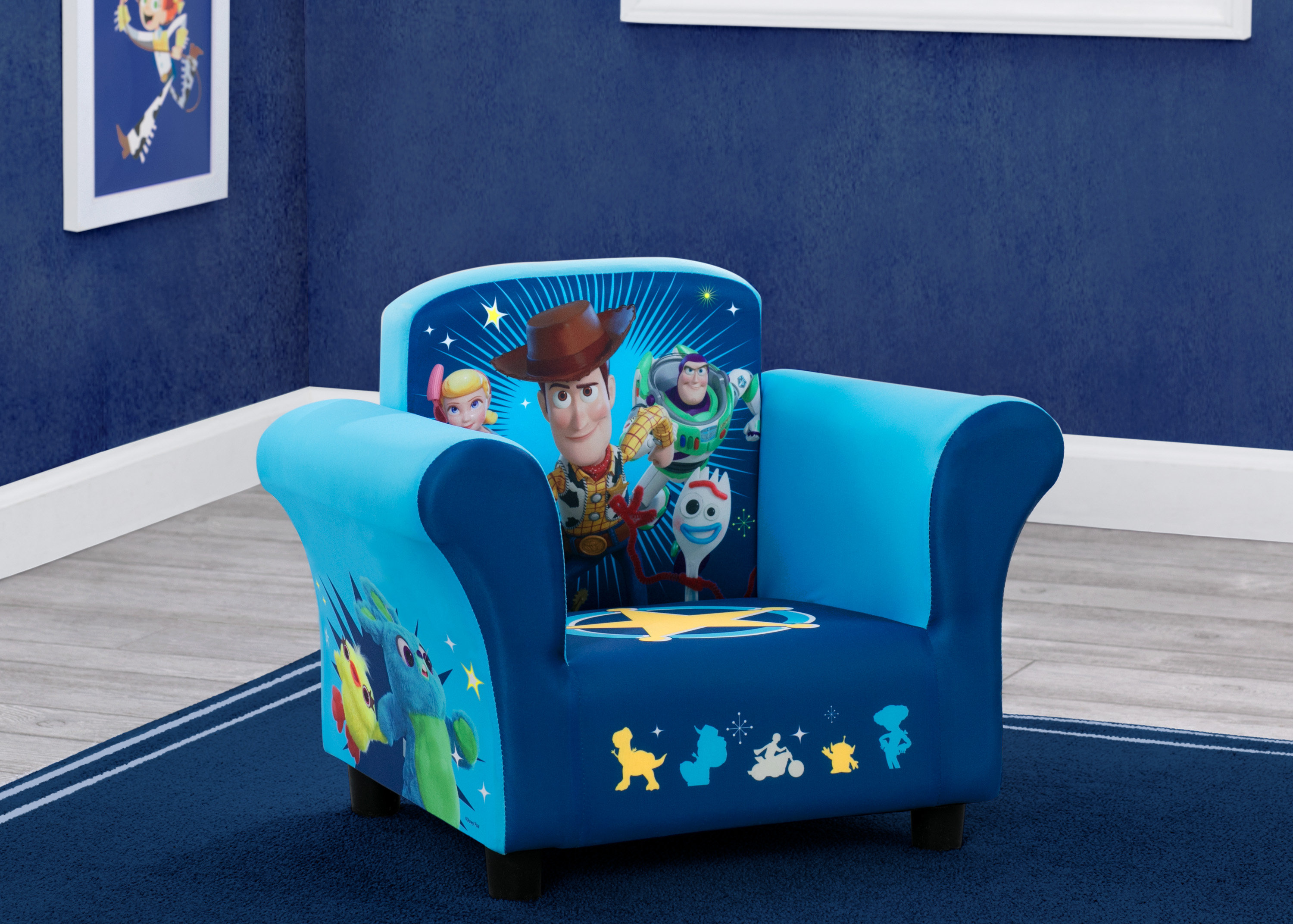 Delta Children Disney Pixar Toy Story Upholstered Kids Club Chair