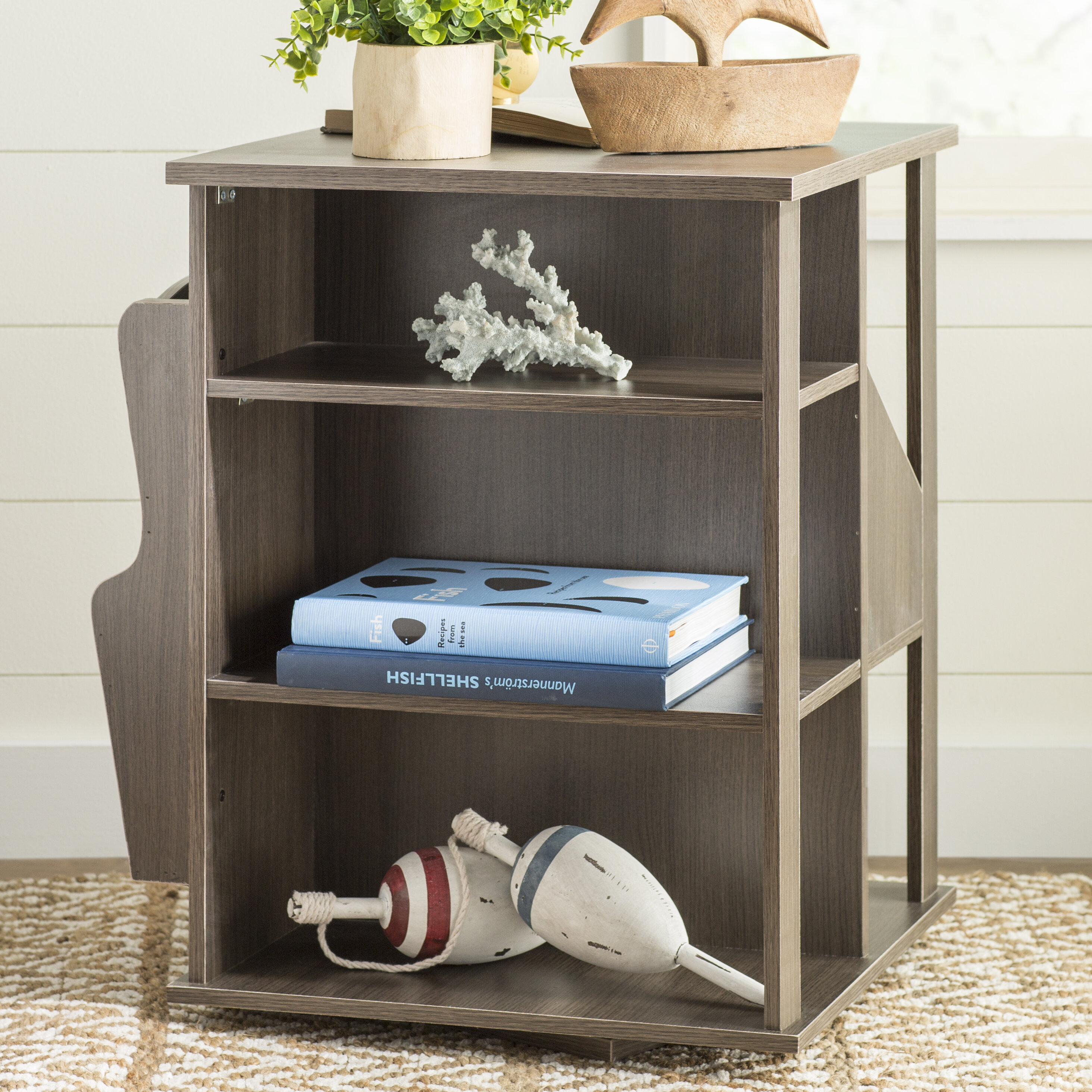 Highland Dunes Albia 3 Drawer End Table Reviews Wayfair