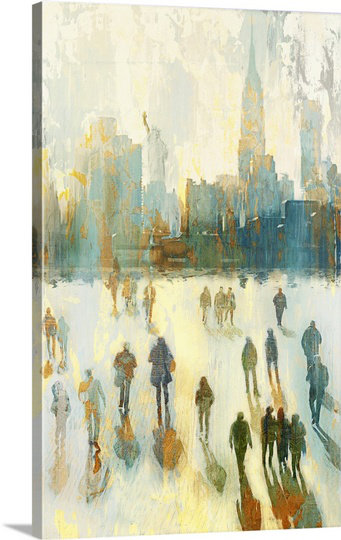 Great Big Canvas New York Shadows I By Edward Selkirk Painting