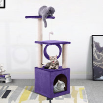 purple cat tree