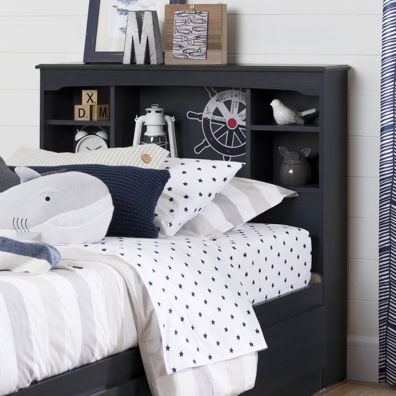 South Shore Aviron Twin Bookcase Headboard Reviews Wayfair