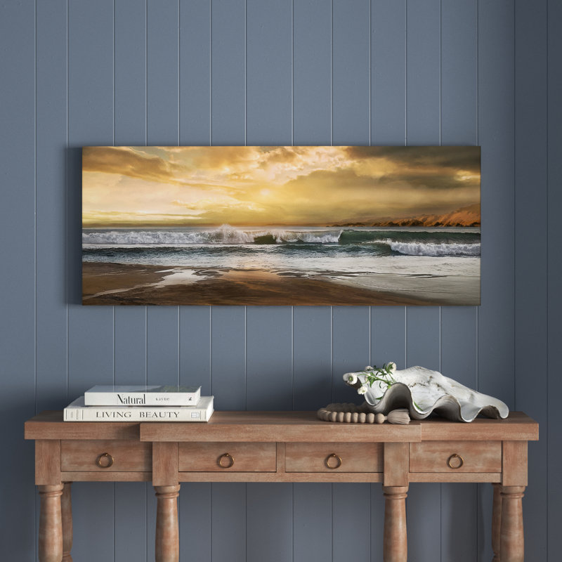 New Dawn by Carol Robinson - Photograph Print on Canvas Size: 20" H x 50" W x 1.5" D