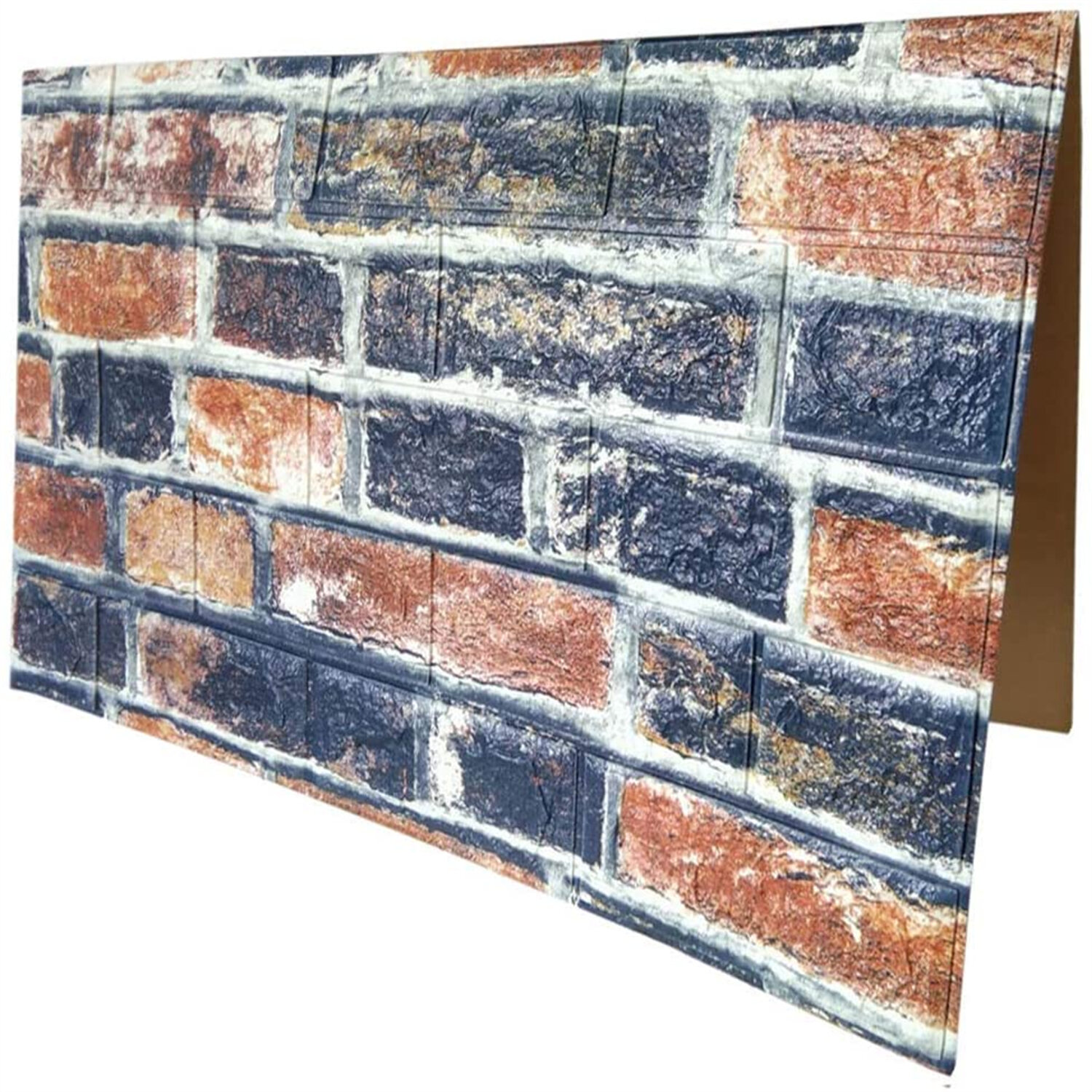 5-Pack CGSignLab 24x12 Ghost Aged Brick Window Cling for Sale by Owner 