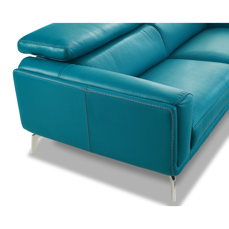 Orren Ellis Lora Leather Sofa Reviews Wayfair Orren Ellis Lora Leather Sofa Reviews