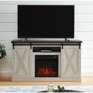 Fireplace Tv Stand Barn Doors
