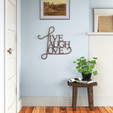 Live Laugh Love Wall Decor Wayfair