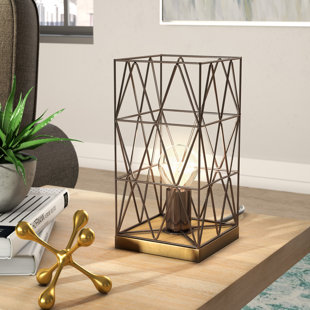 12 Inch Accent Lamps Wayfair National City Metal Solid Wood 12 Accent Table Lamp