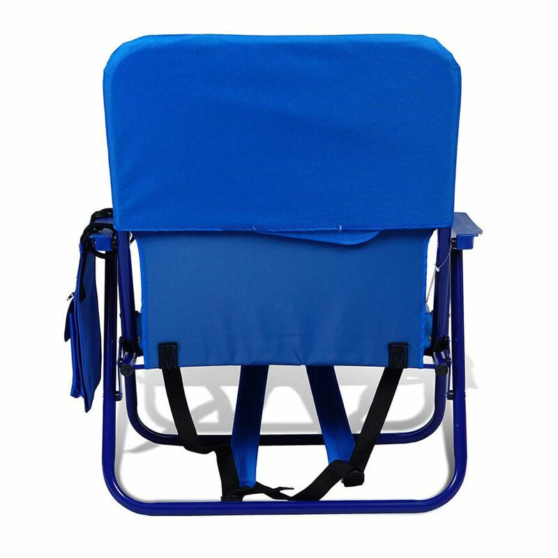 blue beach chair